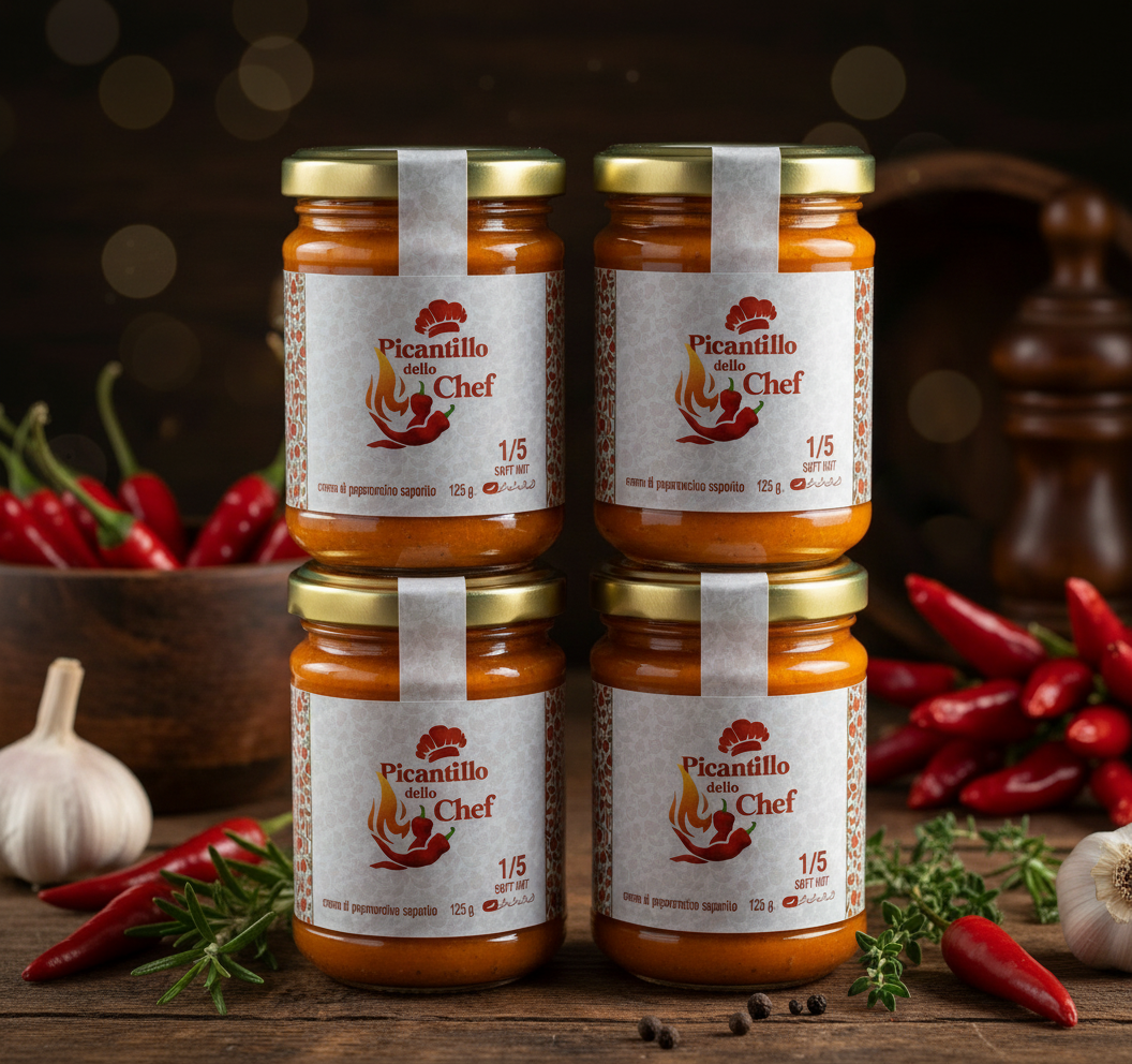 Creamy Chilli Cayenne Family Box da 4 vasetti